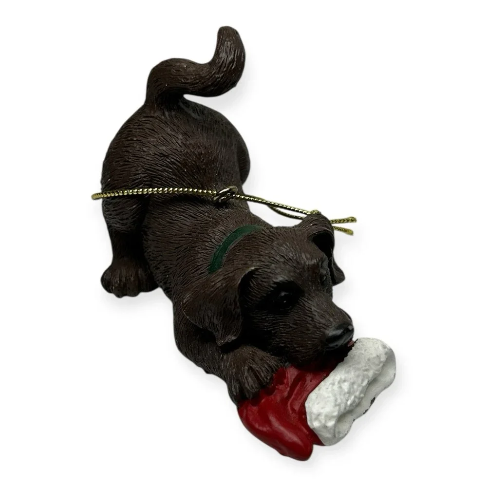 Vintage Dog Christmas‎ Ornament Lot - Includes Bass Pro Ornament